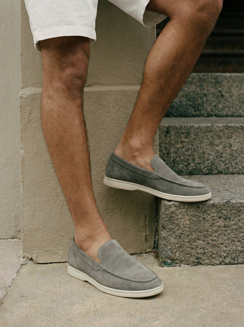 Mauritz Suede Slip-On Loafers