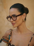 Luna Tortoise Shell Statement Glasses