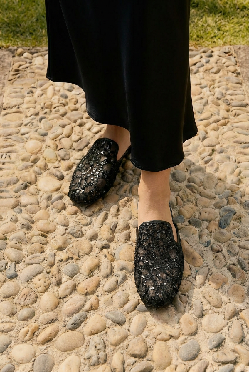 Celine Patent Pointed Pumps