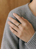 Unity Two-Tone Knot Ring