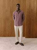 Caspian Textured Shirt & Linen Trouser Set