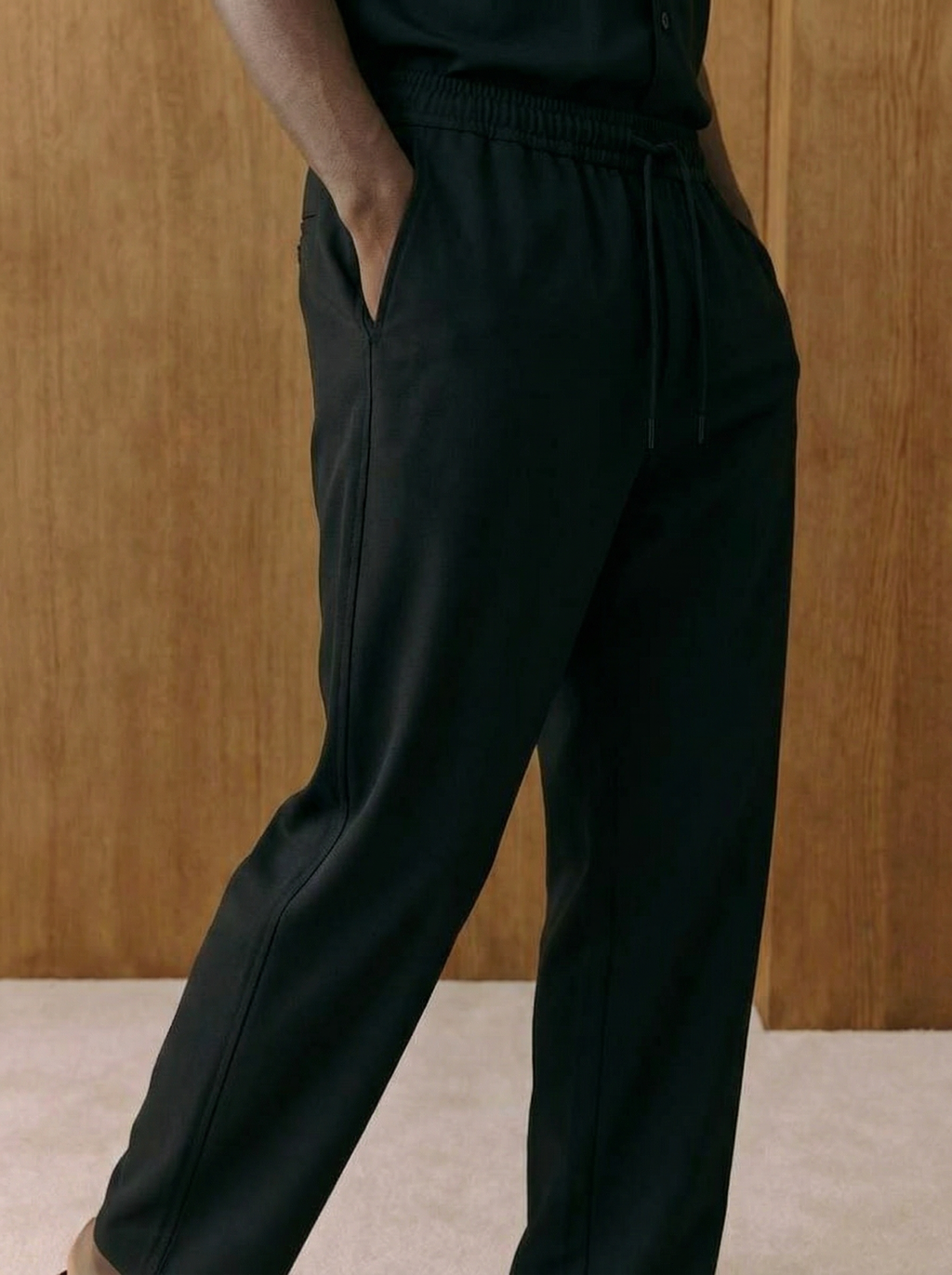 Nero Casual Short Sleeve Shirt & Trouser Set