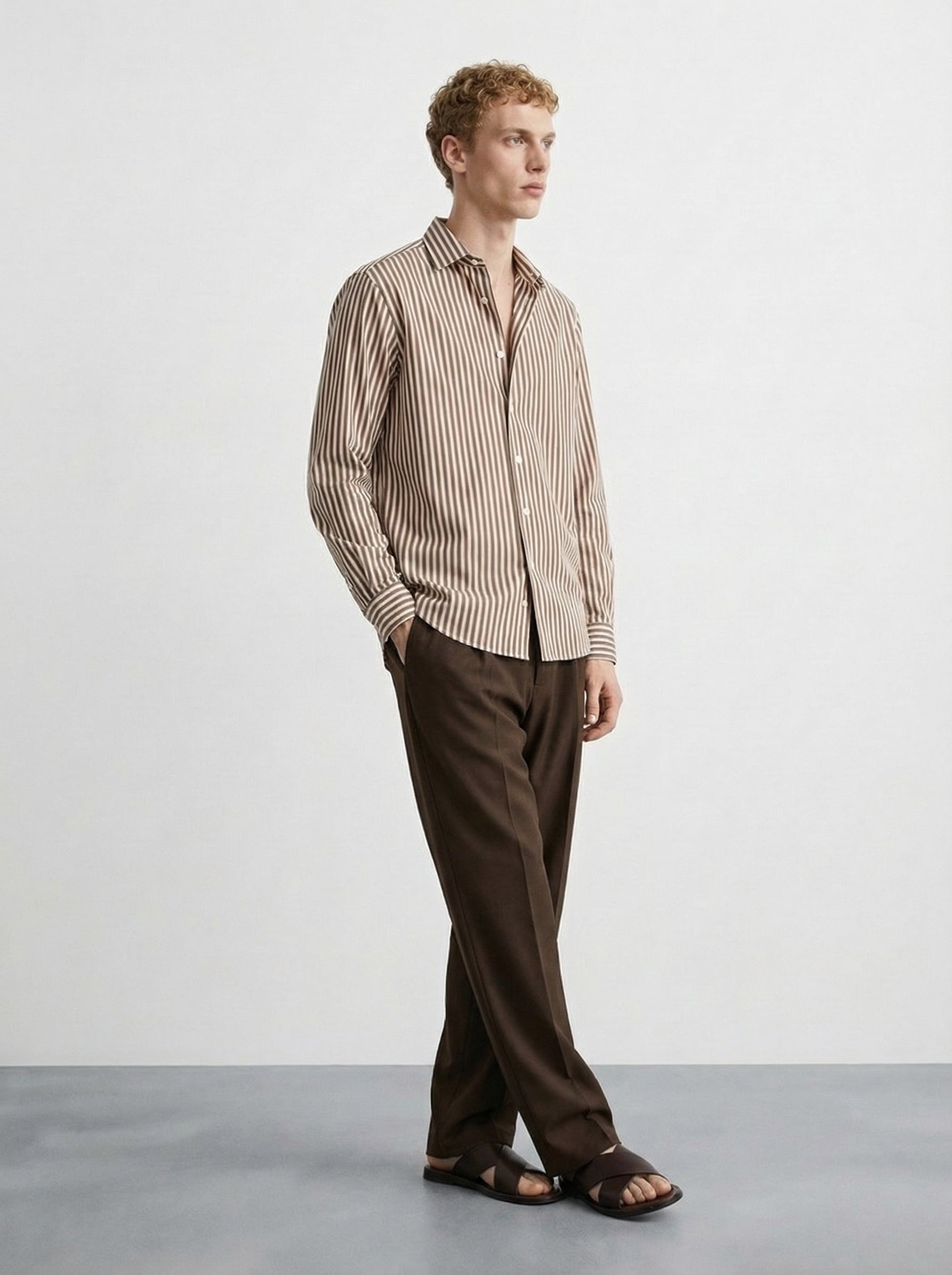 Gestreiftes Button-Down-Hemd