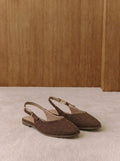 Sienna Textured Slingbacks