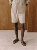 Malik Earth-Tone Linen Short