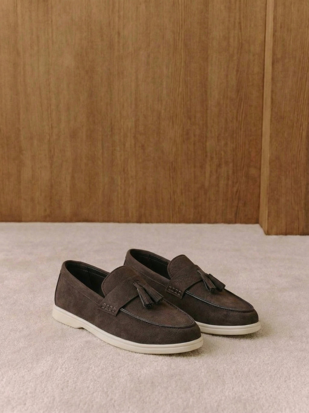 Toscana Suede Tassel Loafers