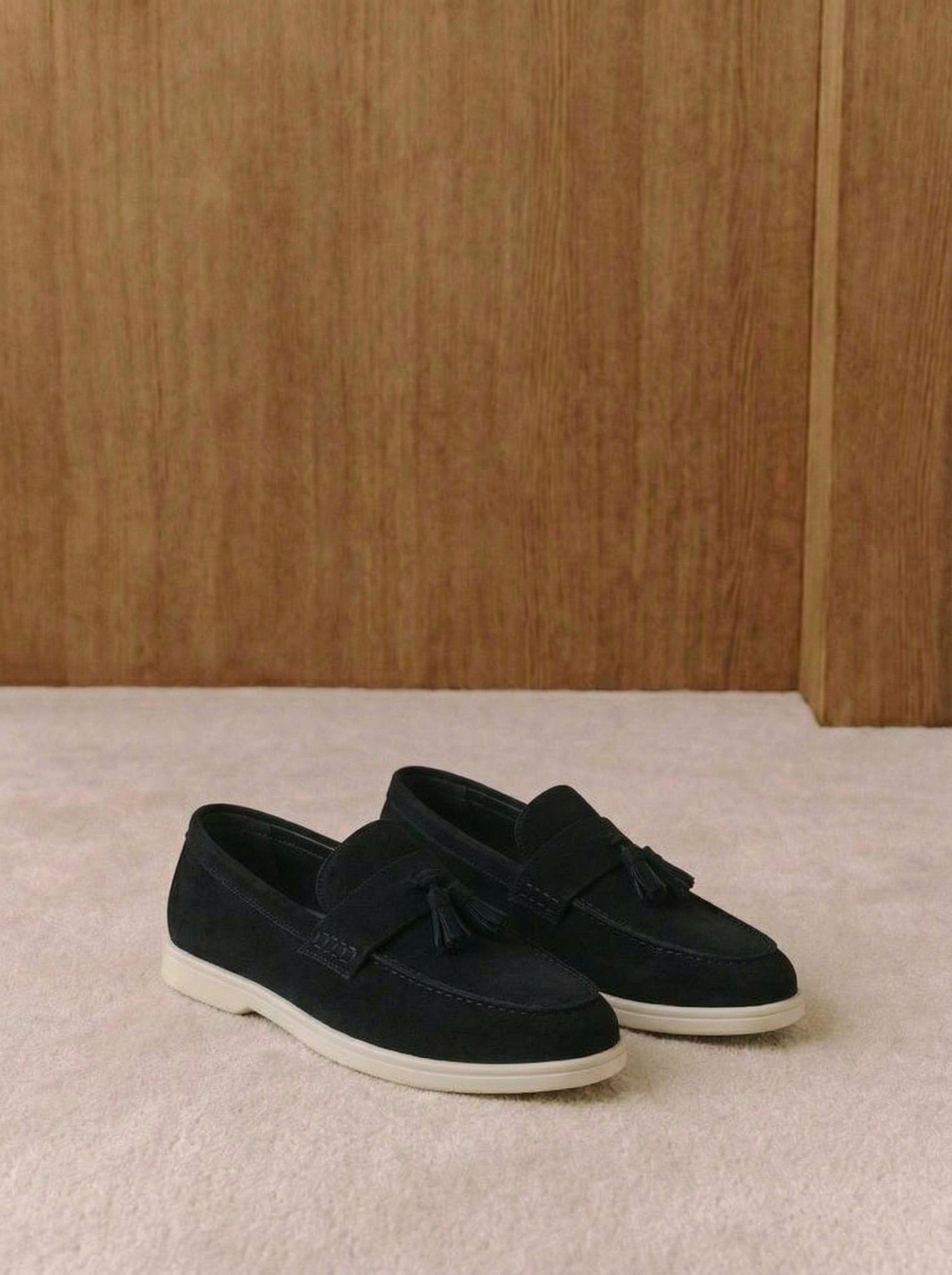 Toscana Suede Tassel Loafers