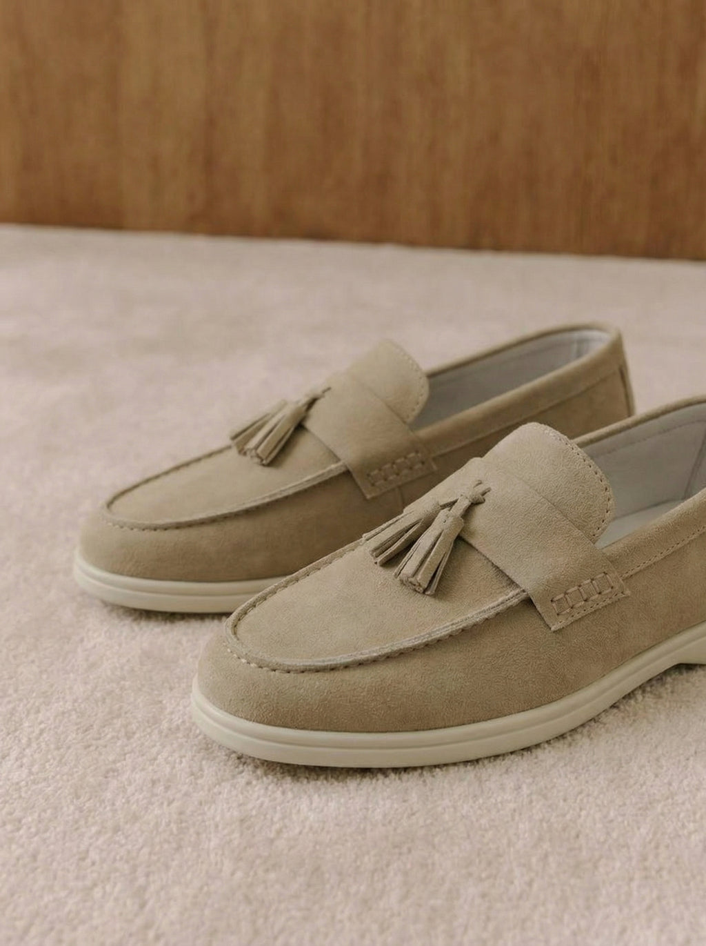 Toscana Suede Tassel Loafers