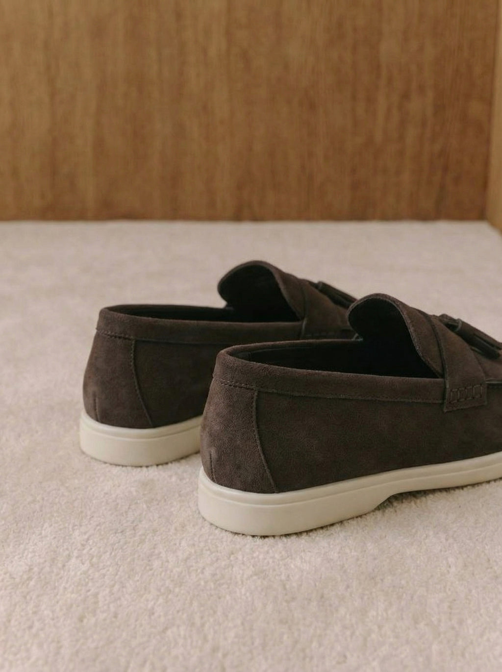 Toscana Suede Tassel Loafers