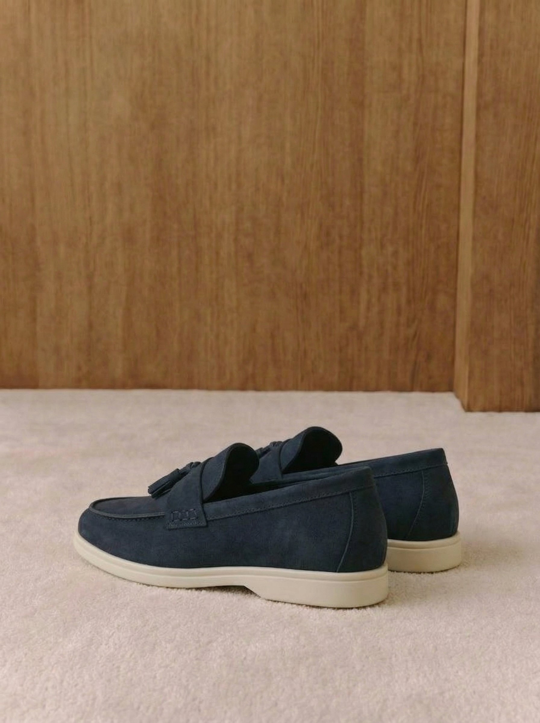 Toscana Wildleder-Quastenloafer