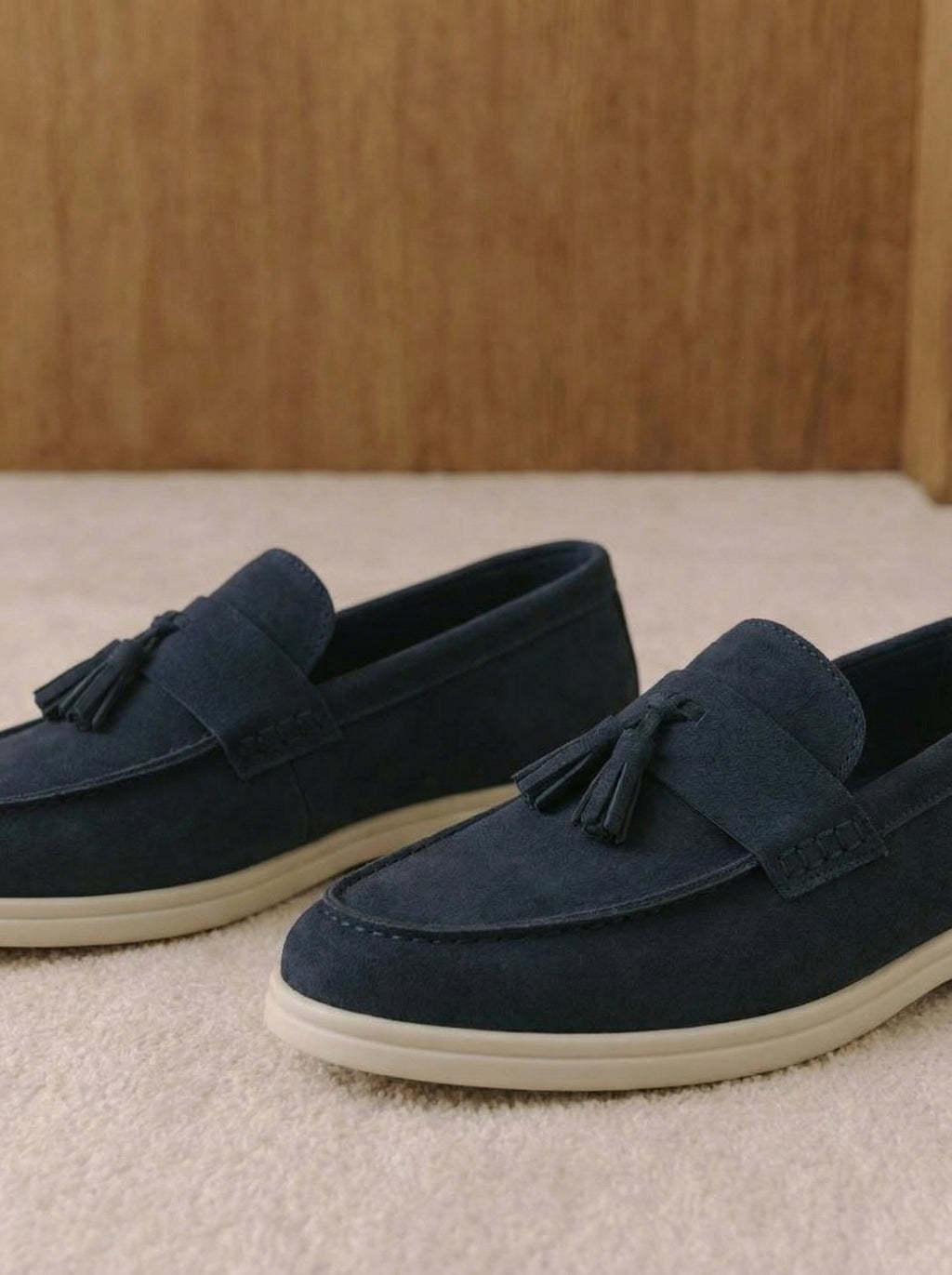 Toscana Suede Tassel Loafers