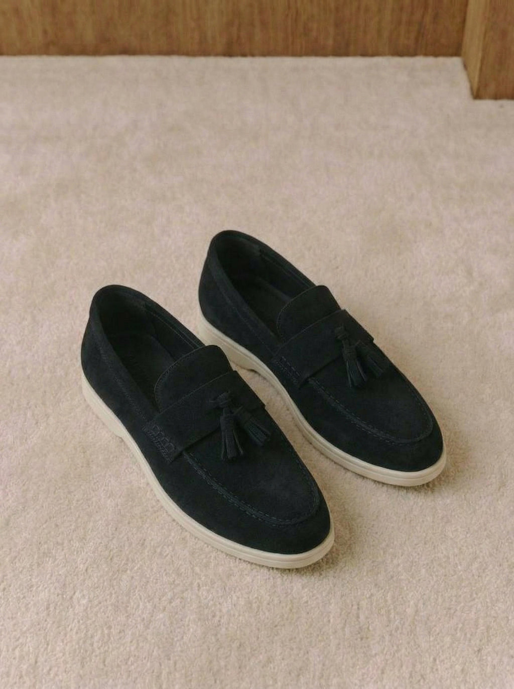 Toscana Suede Tassel Loafers