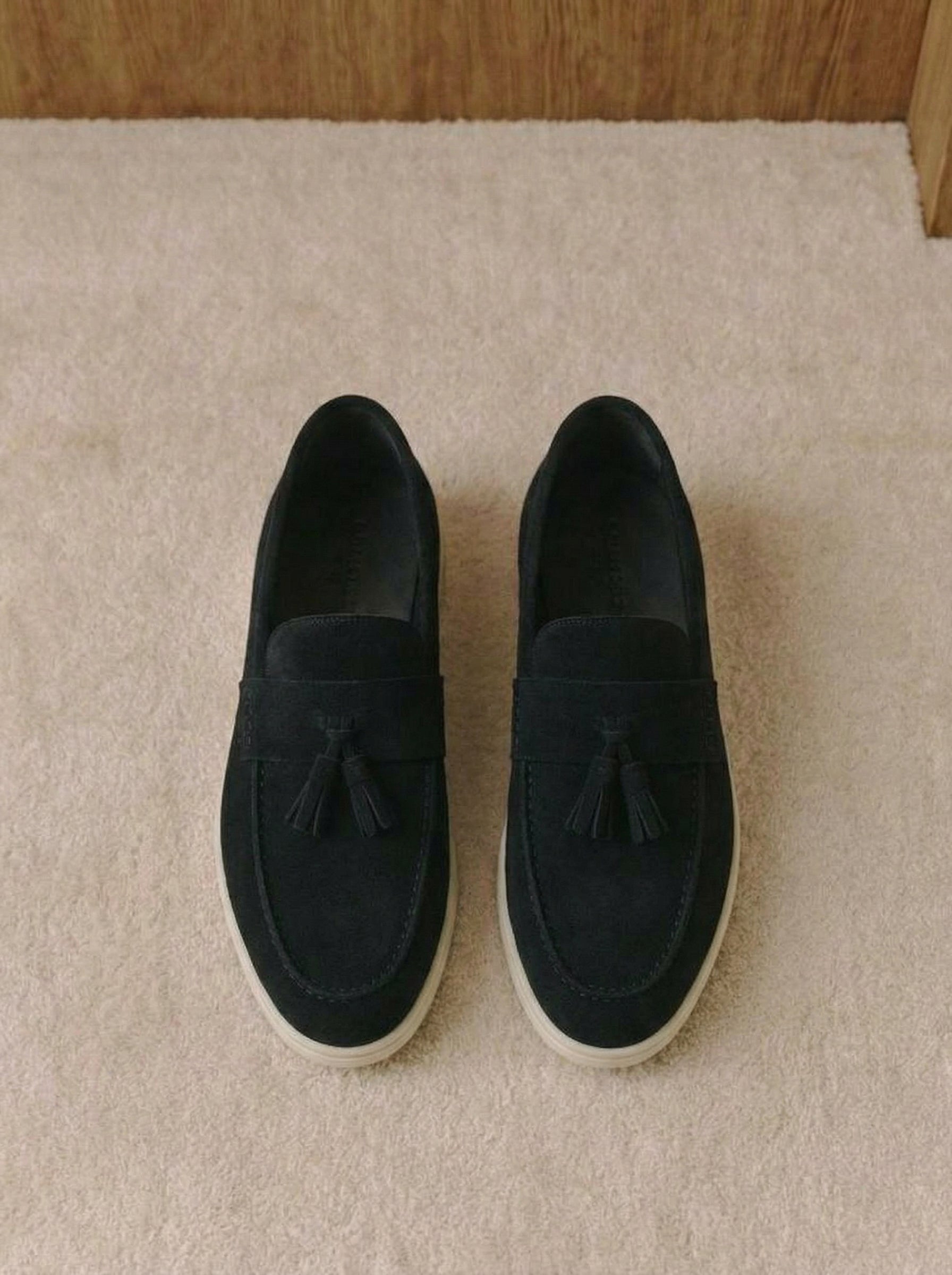 Toscana Suede Tassel Loafers