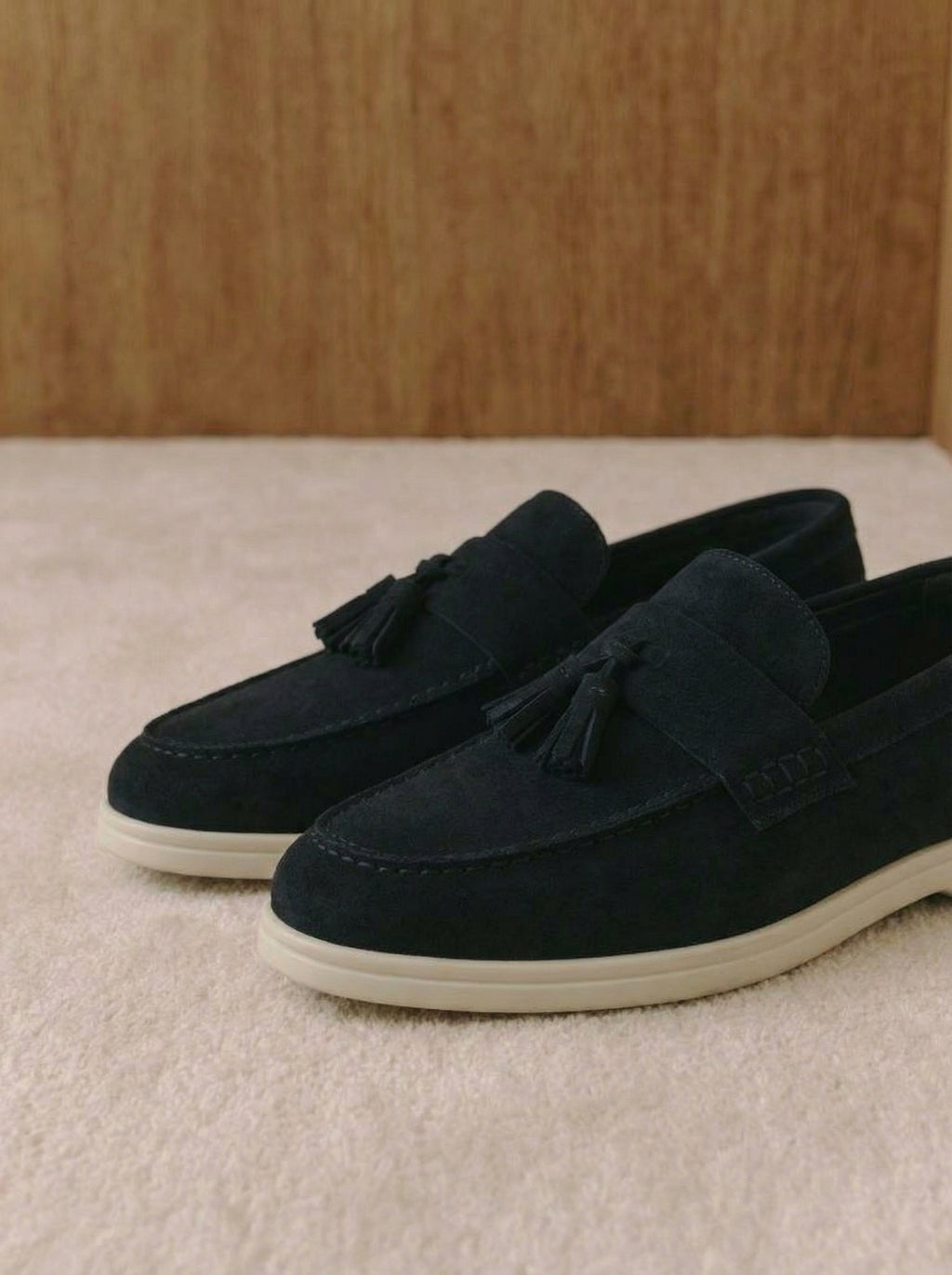 Toscana Suede Tassel Loafers