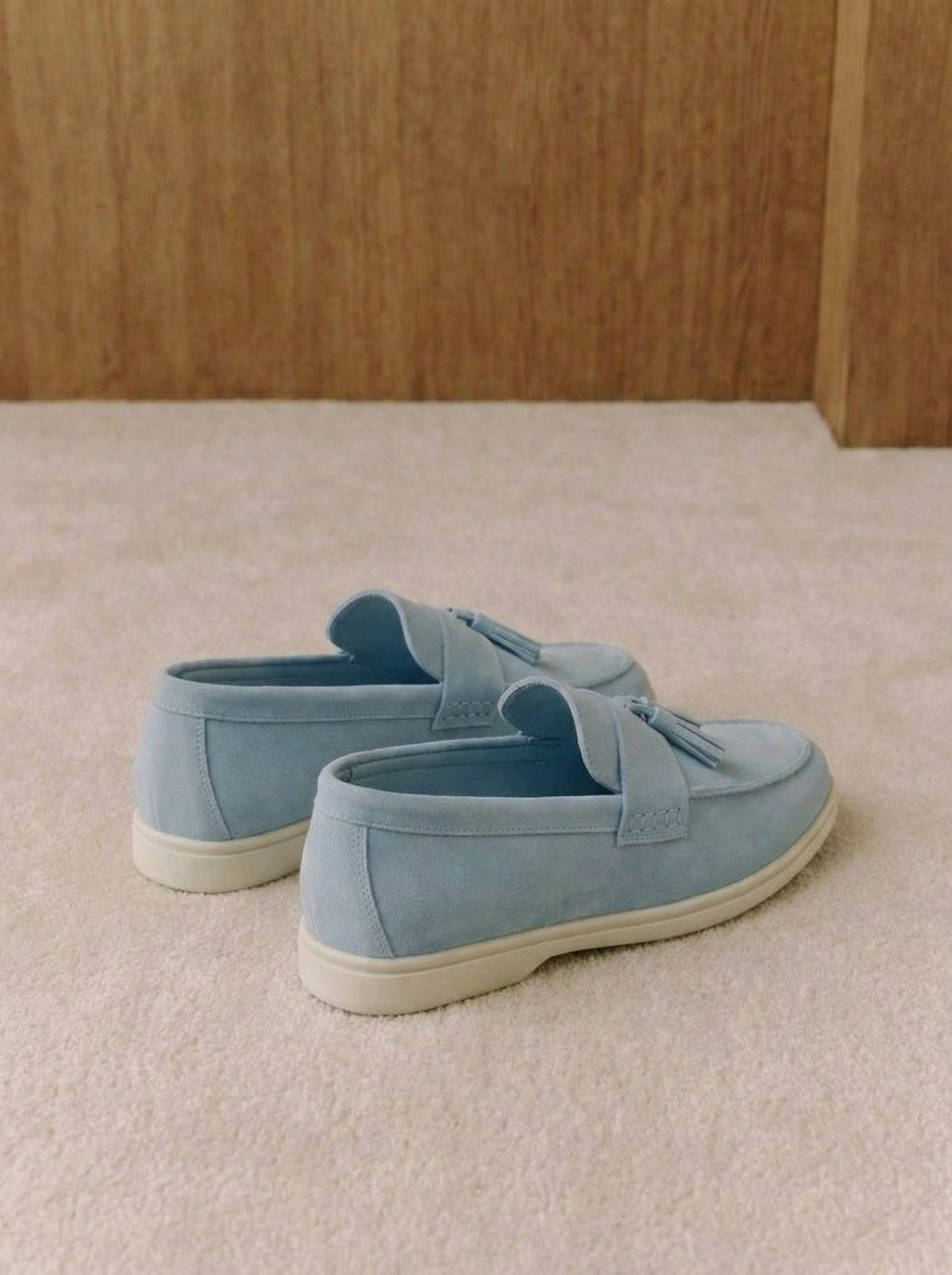 Toscana Suede Tassel Loafers