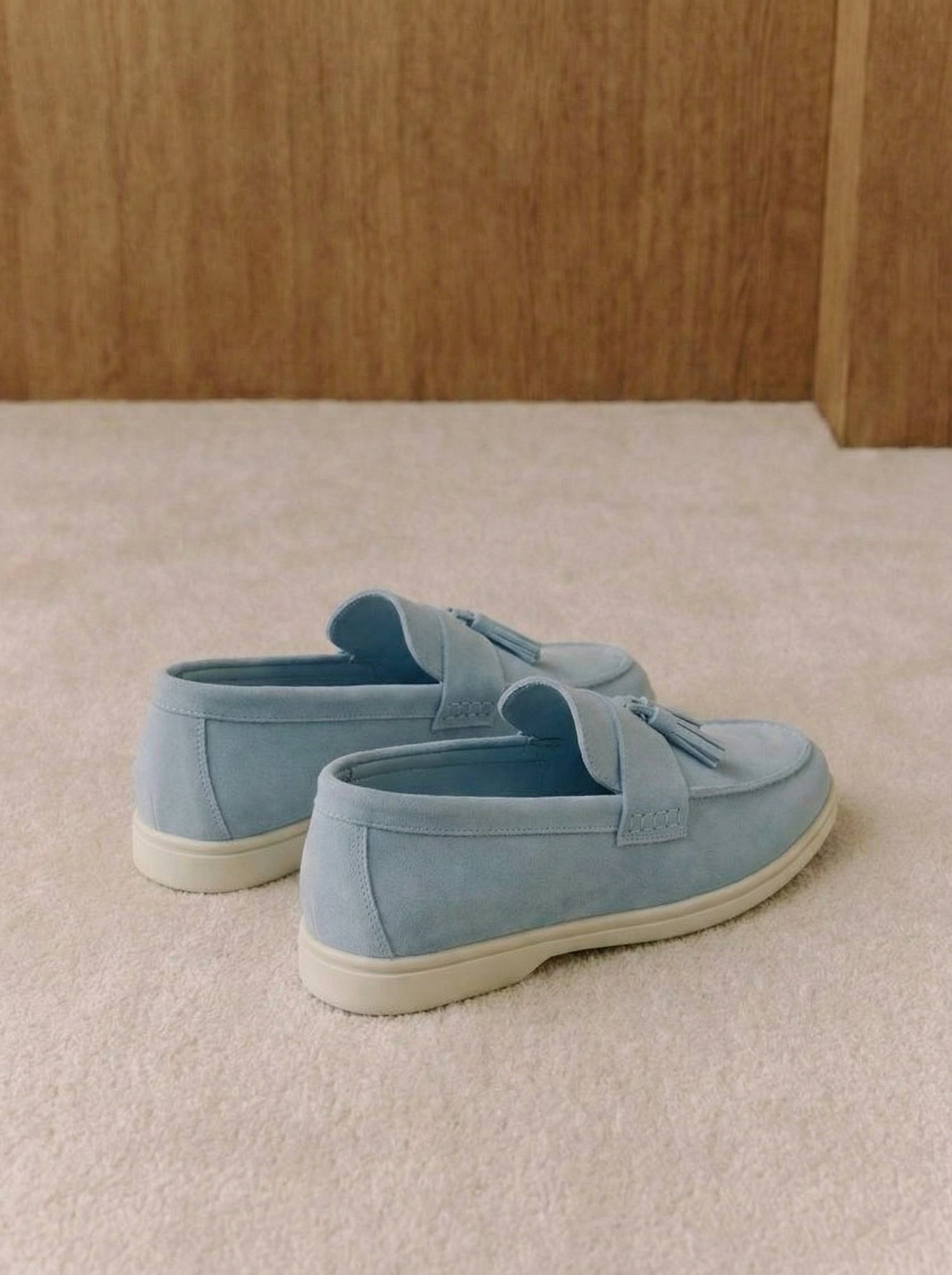 Toscana Suede Tassel Loafers