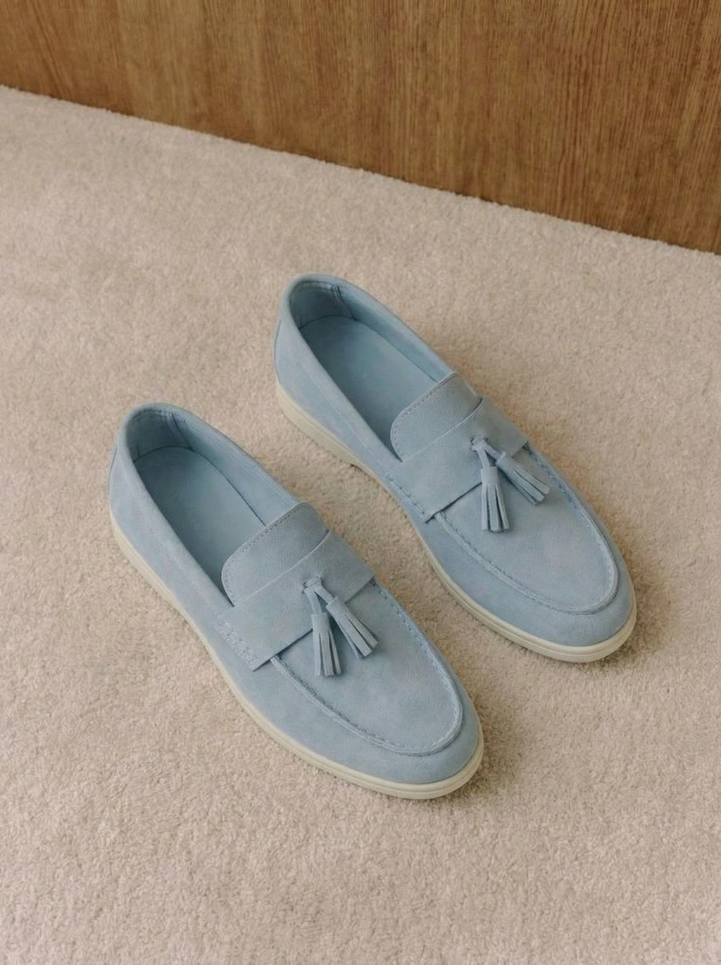 Toscana Suede Tassel Loafers