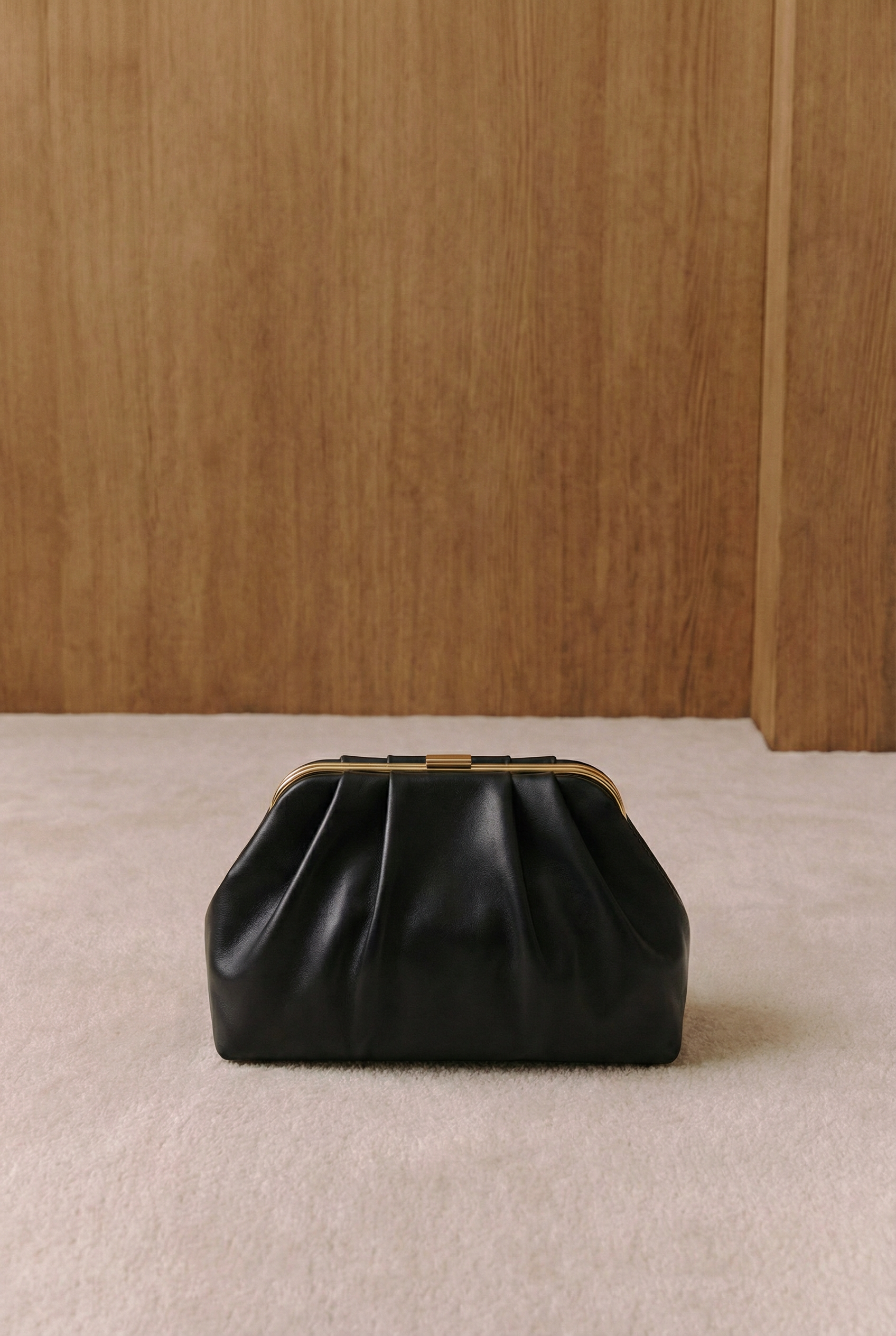 Aria Clutch mit Faltenrahmen